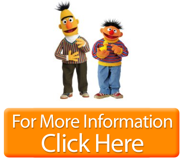 RoomMates RMK1478GM Sesame Street Bert and Ernie Peel Stick Giant Wall Decals TroubleFree